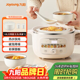 九阳（Joyoung）电炖锅热水快炖多功能锅2.8L电炖盅炖汤盅燕窝锅养生锅宝宝辅食bb粥迷你煮粥煲汤锅白瓷GD328