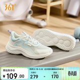 361°运动鞋女春季网纱透气轻便减震通勤休闲慢跑步鞋子女682322205F-6