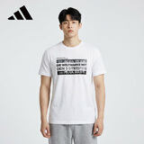 阿迪达斯短袖男装运动服透气休闲T恤GP5677 XS