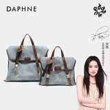 DAPHNE达芙妮双肩包包女式2026新款通勤包大容量牛仔背包书包