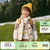 巴拉巴拉童装儿童羽绒马甲2025新款冬装男女童亲子装保暖外套羽绒服简约潮
