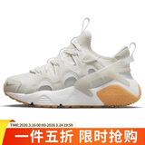 耐克NIKE女子休闲鞋气垫HUARACHE秋款运动鞋DQ8031-101顶峰白38
