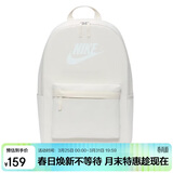 耐克NIKE男女双肩包 书包  HERITAGE  休闲包DC4244-104白 均码