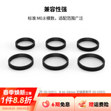 斯莫格（SmallRig）F40迷你跟焦器环Mini手动变追焦器镜头无线遥控通用调焦器便携齿轮适用索尼佳能松下富士尼康配件 【套装-6个】跟焦环