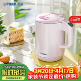虎牌（TIGER）电热水壶 双层防烫 快烧水壶 PCG-G10C 1L电水壶 粉色