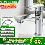 四季沐歌面盆水龙头系列冷热双控柔和起泡水防溅卫生间浴室洗脸盆水龙头