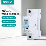 西门子（SIEMENS）断路器空开 家用1P标准型空气开关 单片单进单出 R70 1P40A