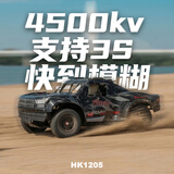 恒祺玩具（HELEWAYSET）HK1205无刷rc短卡专业全比例遥控车漂移越野全地形竞赛高速模型车 HK1205短卡3S版