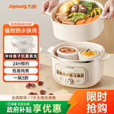 九阳（Joyoung）电炖锅热水快炖多功能锅2.8L电炖盅炖汤盅燕窝锅养生锅宝宝辅食bb粥迷你煮粥煲汤锅白瓷GD329Z