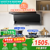 百得（BEST）华帝出品 顶侧双吸抽油烟机自清洁24m³烟灶套装E632+QE52（液化气）【套装商品】