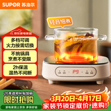 苏泊尔（SUPOR）电陶炉煮茶电磁炉家用电磁炉灶新型迷你小型简易大功率速热轻音火锅围炉煮茶炉C10-CS15