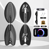 斯威（SWAY）滑板二轮游龙板初学者活力板儿童成人闪光两轮摇摆蛇形滑板车 高端灰黑 (护具+背包+大礼包)