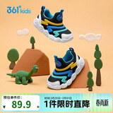 361°童鞋 儿童学步鞋春秋男女童软弹毛毛虫鞋运动宝宝鞋 黑23