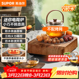 苏泊尔（SUPOR）迷你电陶炉煮茶器茶艺炉围炉煮茶办公室家用养生煮茶炉蒸茶器不挑器具SW-DTL03