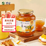 全南蜂蜜柚子茶1kg 韩国进口冲调饮品年货礼品 水果茶柚子茶下午茶