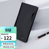 高尔夫（GOLF）男士钱包头层牛皮长款钱包多卡位钱夹薄款休闲皮夹票夹礼盒装