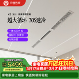 冷暖传奇厨房空调专用机一体机无外机制冷空调凉霸吊顶嵌入式石膏顶通用 K3分体式1.5匹【冷暖两用3500w】