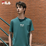FILA  斐乐官方男短袖T恤夏简约休闲字母图案针织网球上衣