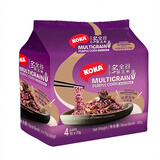 可口新加坡KOKA非油炸方便面 多全谷紫玉米松露菇味干拌面70g*4包