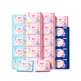 七度空间少女超薄透气100%纯棉亲肤106片日夜组合卫生巾【新国标认证】