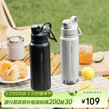 乐扣乐扣（LOCK&LOCK）探索保温保冷运动杯便携运动壶大容量水杯子709ML黑色LHC3251BLK