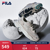 FILA斐乐女鞋跑步鞋情侣同款老爹鞋FILA MARS火星鞋男鞋休闲运动鞋 【女款】奶白/木薯粉-GT 38.5