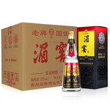 湄贵州湄窖 80复古版 浓香型 55度 优级高度白酒 送礼礼物 55度 500mL 6瓶 （内含3个礼品袋）