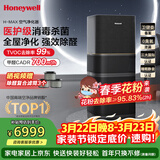 霍尼韦尔（Honeywell）空气净化器除花粉甲醛细菌流感病毒卫健委备案消毒机hmax空间舱全屋速净家电KJ1000F-P22B