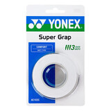尤尼克斯（YONEX）羽毛球手胶运动吸汗带握把胶AC-102C-011白色三条装