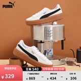 彪马（PUMA）厚底鞋|复古增高松糕鞋女春季休闲鞋PLATFORM 365830 白-黑色-15 38