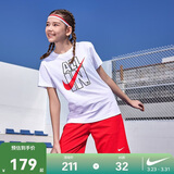 耐克3BRAND 耐克童装纯棉【短袖T恤+短裤2件套】夏季儿童运动套装