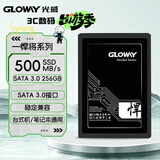 光威（Gloway）256GB SSD固态硬盘 SATA3.0 500MB/s 笔记本/台式机通用 悍将系列