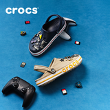 卡骆驰（CROCS）贝雅卡骆班洞洞鞋轻便耐磨一脚蹬休闲鞋女鞋时尚沙滩鞋|205089 深蓝/辣椒红-4CC 43 (270mm)