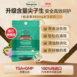 汤普森（Thompson's）奶蓟草护肝片5粒装  480mg 水飞蓟宾养肝去油熬夜加班应酬常备