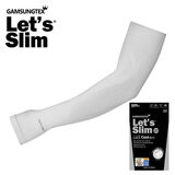 Let's slim韩国冰袖手套手指冰丝防晒袖套男女防紫外线户外骑行手套手袖套薄 手指 灰色 均码