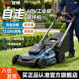 亚特（YAT）60V无刷锂电池割草机X6充电式打草坪修剪机锂电型手推式除草机8A