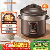 九阳（Joyoung）电炖锅电炖盅电砂锅炖汤盅煲汤锅多功能锅紫砂锅燕窝炖盅煮粥锅直炖4L大容量 可预约保温GD410