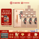 杜康 阅百味 浓香型白酒  50度 500ml+60度 20ml *6瓶 整箱装