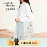大英博物馆新年系列驭梦驰光拼接单肩包送女生礼物
