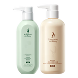 袋鼠妈妈洗发水洗发水春夏去屑柔顺护肤品专用2瓶装