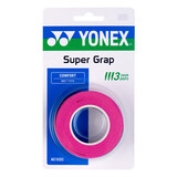 尤尼克斯（YONEX）羽毛球手胶运动吸汗带握把胶AC-102C-026粉色三条装
