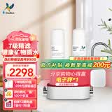 道尔顿（Doulton）净水器家用直饮 厨房自来水龙头过滤器矽藻陶瓷净水机无废水可清洗超滤饮水机 D-CP203