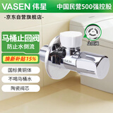 伟星马桶止逆黄铜三角阀 进水单向止回阀防马桶水倒流1123