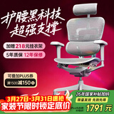 Ergonor保友金豪b雄鹰 人体工学椅 电脑椅 电竞椅办公椅子可躺老板椅 【金豪b雄鹰X】银白网