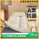 雅鹿·自由自在 A类床垫床褥加厚8cm学生宿舍单人上下铺软垫被120x200cm-暖暖