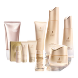 袋鼠妈妈护肤品小麦洁面水乳霜颈纹霜护肤保湿滋润礼盒