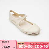 迪卡侬凉鞋女洞洞鞋平底包头凉鞋妈妈凉鞋镂空软底5143859