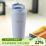 乐扣乐扣（LOCK&LOCK）遇见元气保温保冷咖啡杯带茶网男女车载水杯550mL蓝色LHC3300SBLU