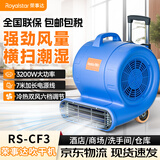 荣事达（Royalstar） 吹干机吹地机冷热两用地面地毯风干除湿机吹风机酒店商场超市 功率3200W+拉杆滑轮