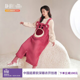 静韵超柔软迪士尼睡衣女秋冬加厚睡袍珊瑚绒睡裙软棉棉家居服